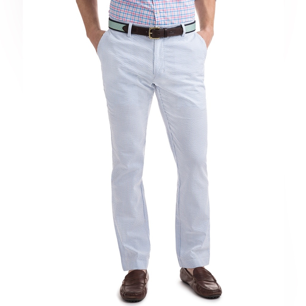 Vineyard Vines Men’s Seersucker Breaker Pants